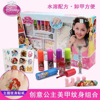 Original Disney Children's Cosmetics Nail Polish Nail Art Set Lead-Free Finger Color Tattoo Painted Sticker Girl Toy D22138C
Original Disney Children's Cosmetics Nail Polish Nail Art Set Lead-Free Finger Color Tattoo Painted Sticker Girl Toy D22138C