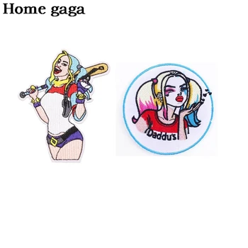 D2936 Homegaga Harley Quinn Patch For Clothing Iron On Embroidered Sewing Applique Sew on Fabric Badge Diy Clothing Accessories
D2936 Homegaga Harley Quinn Patch For Clothing Iron On Embroidered Sewing Applique Sew on Fabric Badge Diy Clothing Accessories
