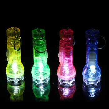 2pcs Mini LED Flashing Flashlight Toys Kids Flash Light Key Rings Light Gift Random Colour
2pcs Mini LED Flashing Flashlight Toys Kids Flash Light Key Rings Light Gift Random Colour