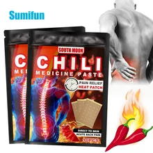 

10pcs/bag Capsicum Plaster Hot Pain Relieving Patch Muscle Strain Pain Back Pain Knee Joint Ache Plaster Chinese Medical Massage
