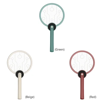 Portable Rechargeable Mosquito Swatter Killer LED Light Tennis Bat Hand-held Racket Ultraviolet Lamp Mode at Night
Portable Rechargeable Mosquito Swatter Killer LED Light Tennis Bat Hand-held Racket Ultraviolet Lamp Mode at Night