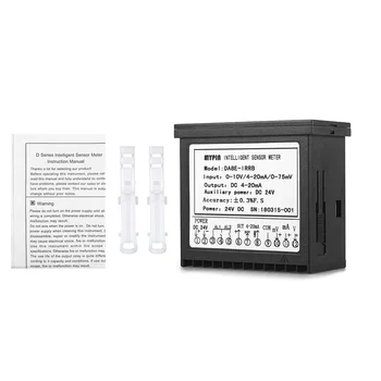 New DC 24V Digital Sensor Meter Multi-functional Intelligent LED Display with 2 Relay Alarm Output and 0~10V/4~20mA/0~75mV Input
New DC 24V Digital Sensor Meter Multi-functional Intelligent LED Display with 2 Relay Alarm Output and 0~10V/4~20mA/0~75mV Input