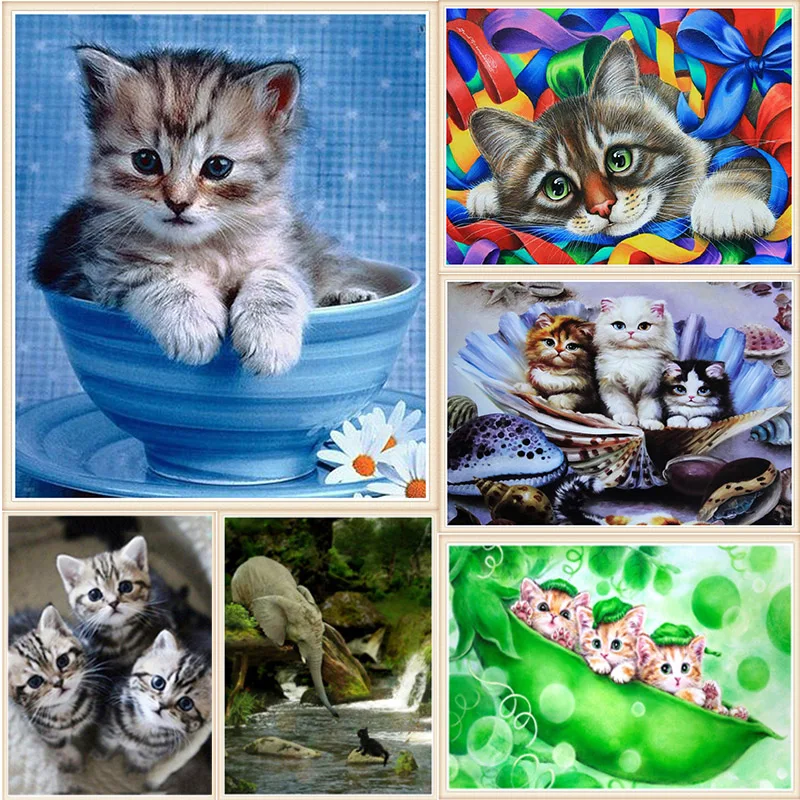 New 2020 Diamond Mosaic Cat Diamond Painting Animal Rhinestone DIY Full Square Round Diamond Embroidery Home Decoration Gift
New 2020 Diamond Mosaic Cat Diamond Painting Animal Rhinestone DIY Full Square Round Diamond Embroidery Home Decoration Gift