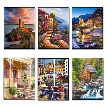 Diamond Painting Scenery Diamond Embroidery Full Square/Round Drill Diamond Mosaic Crystal Rhinestones Paint Beads Cross Stitch
Diamond Painting Scenery Diamond Embroidery Full Square/Round Drill Diamond Mosaic Crystal Rhinestones Paint Beads Cross Stitch