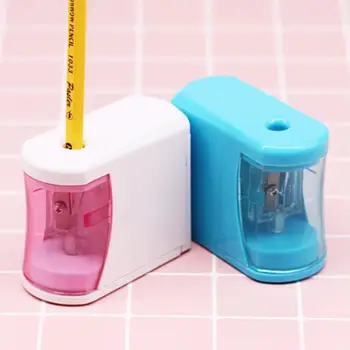 Electric Pencil Sharpener Creative Automatic Pencil Sharpener Stationery Items Pencil Knife Students Tool for Back To School
Electric Pencil Sharpener Creative Automatic Pencil Sharpener Stationery Items Pencil Knife Students Tool for Back To School