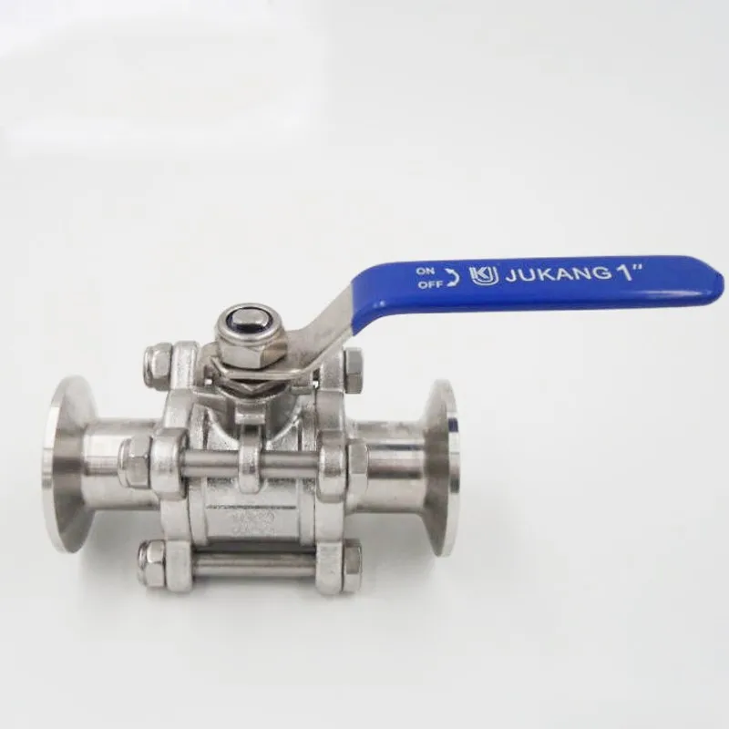 Tri Clamp Ball Valve Stainless Steel Brewing Valve 1/2" 3/4" 1" ss304 3pcs Full Port Ball Valve
Tri Clamp Ball Valve Stainless Steel Brewing Valve 1/2" 3/4" 1" ss304 3pcs Full Port Ball Valve
