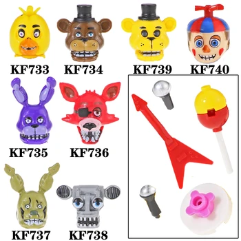 Five Nights Freddyed Building Blocks Cartoon Movie Ballonboy Chica Foxy Spintraft Bricks Figures Toys For Children KF6071
Five Nights Freddyed Building Blocks Cartoon Movie Ballonboy Chica Foxy Spintraft Bricks Figures Toys For Children KF6071