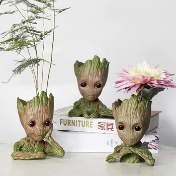 Strongwell Baby Groot Flower Pot Planter Figurines Tree Man Cute Model Toy Pen Pot Garden Planter Flower Pot Gift
Strongwell Baby Groot Flower Pot Planter Figurines Tree Man Cute Model Toy Pen Pot Garden Planter Flower Pot Gift
