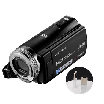 Rotation Screen Remote Controller Camcorder Vlogging With Microphone Video Camera FHD 1080P Wide Angle 16X Digital Zoom 30fps
Rotation Screen Remote Controller Camcorder Vlogging With Microphone Video Camera FHD 1080P Wide Angle 16X Digital Zoom 30fps