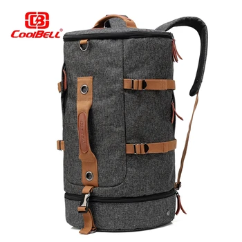 New men's high quality backpack round bucket outdoor travel backpack large capacity multi-function outdoor sports backpack 
New men's high quality backpack round bucket outdoor travel backpack large capacity multi-function outdoor sports backpack