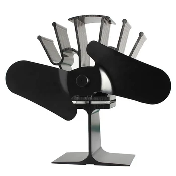 Motor Double Heat Powered 2 Blade Wood Stove Fan with - Ultra Quiet Fireplace Wood Burning Eco Fan for Efficient Heat Distributi
Motor Double Heat Powered 2 Blade Wood Stove Fan with - Ultra Quiet Fireplace Wood Burning Eco Fan for Efficient Heat Distributi