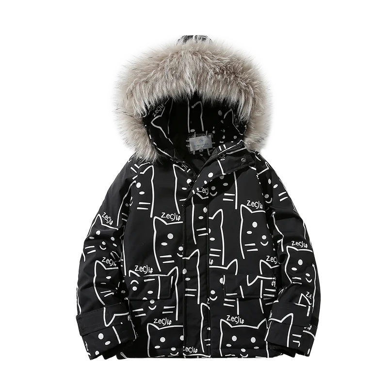 Streetwear Men Winter Jackets And Coats With Fur Hooded Collar Thick Warm Windbreakers Parkas Outwear
Streetwear Men Winter Jackets And Coats With Fur Hooded Collar Thick Warm Windbreakers Parkas Outwear