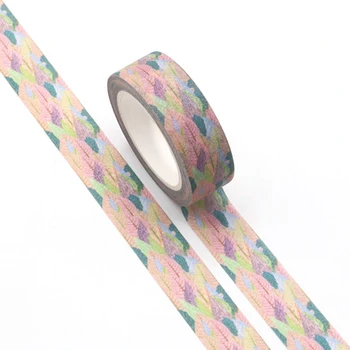 NEW 1pc Decorative Colorful Leaves Valentine Washi Tape Kawaii Scrapbooking Tools Masking Tape Photo Album Diy Stationery Tape
NEW 1pc Decorative Colorful Leaves Valentine Washi Tape Kawaii Scrapbooking Tools Masking Tape Photo Album Diy Stationery Tape