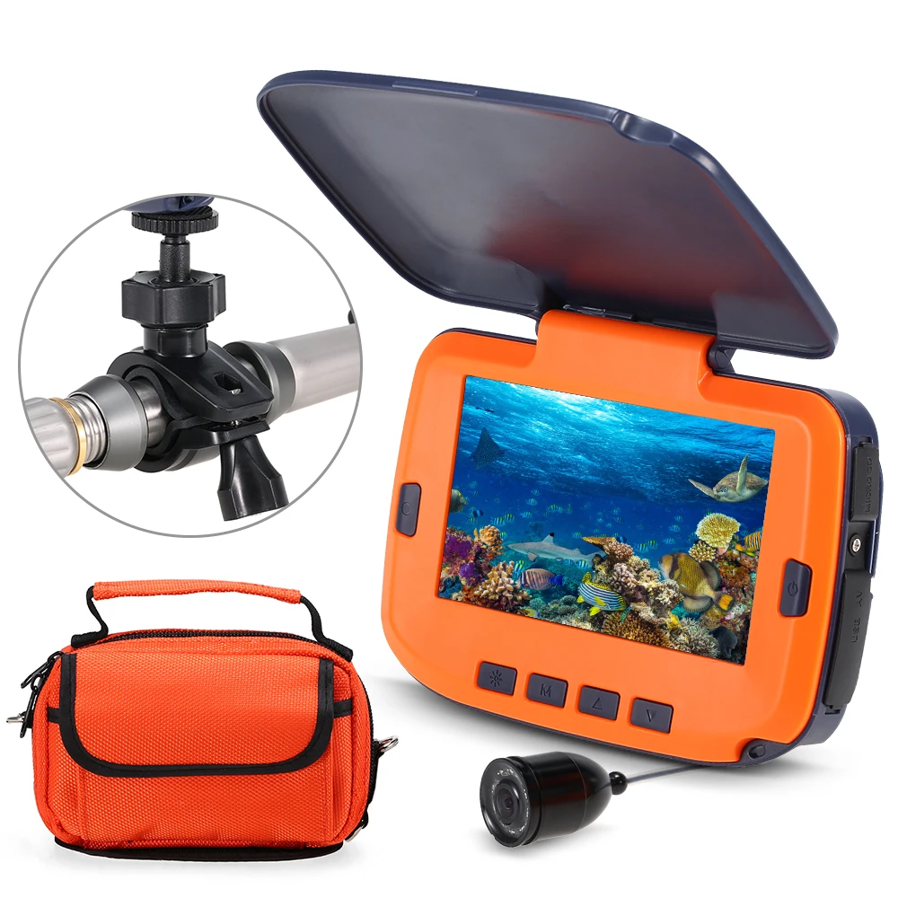 4.3 Inch Fish Finder Underwater Ice Fishing Camera 30M Cable with Shoulder Bag Case EU/US Plug
4.3 Inch Fish Finder Underwater Ice Fishing Camera 30M Cable with Shoulder Bag Case EU/US Plug