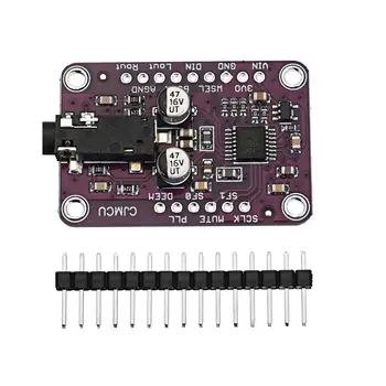 Dac Module Cjmcu-1334 Uda1334a I2s Development Board Module For 3.3v-5v I2s Dac Audio Stereo Decoder Module Board
Dac Module Cjmcu-1334 Uda1334a I2s Development Board Module For 3.3v-5v I2s Dac Audio Stereo Decoder Module Board