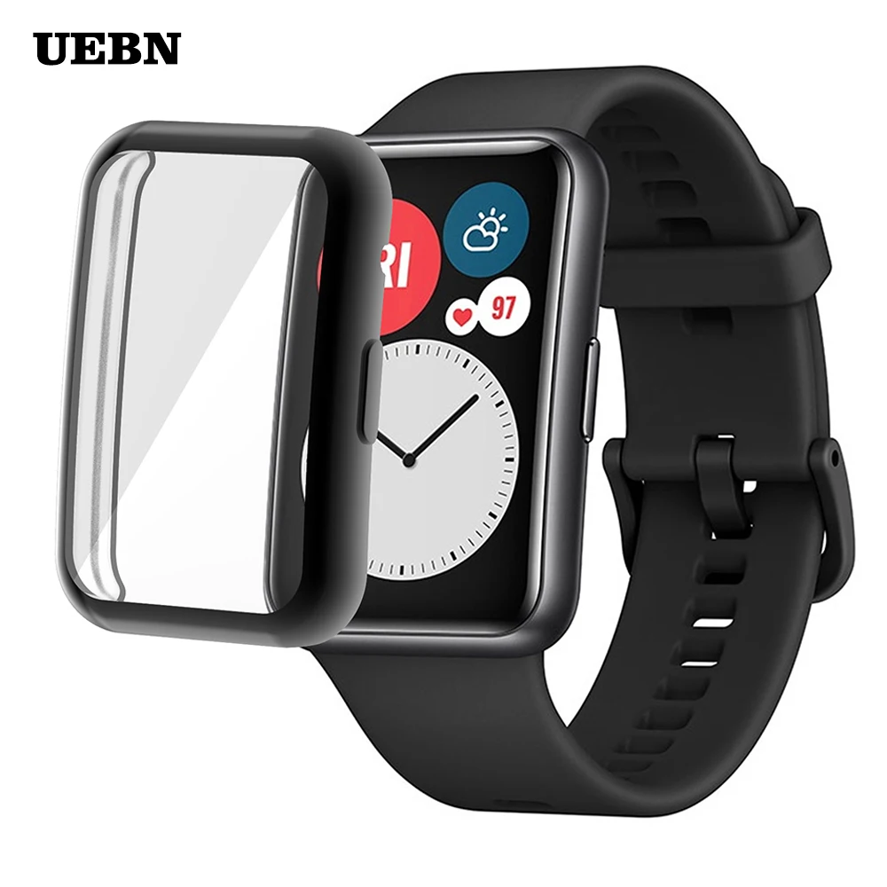 UEBN TPU Soft Full Protector Case Shell Edge Frame For Huawei Watch Fit Protective Film Cover For Huawei fit 2020 watch
UEBN TPU Soft Full Protector Case Shell Edge Frame For Huawei Watch Fit Protective Film Cover For Huawei fit 2020 watch