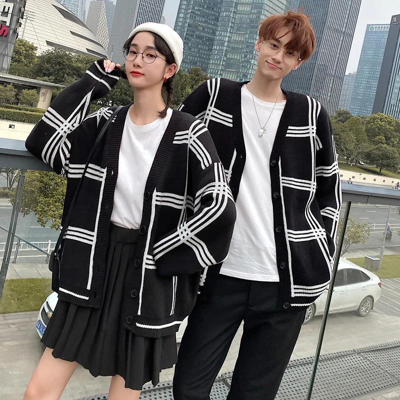 Couple Clothes Autumn and Winter Sweater COUPLE'S Versatile Sweater Korean-style Loose INS Surpass Outer Wear Cardigan Coat
Couple Clothes Autumn and Winter Sweater COUPLE'S Versatile Sweater Korean-style Loose INS Surpass Outer Wear Cardigan Coat
