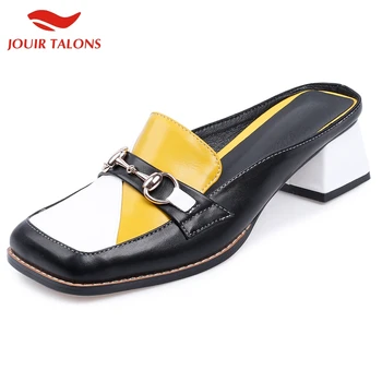 Fashion Design Chunky Heels Big Size 42 Shoes Women Square Toe Summer Slipper Mules Woman Pumps
Fashion Design Chunky Heels Big Size 42 Shoes Women Square Toe Summer Slipper Mules Woman Pumps