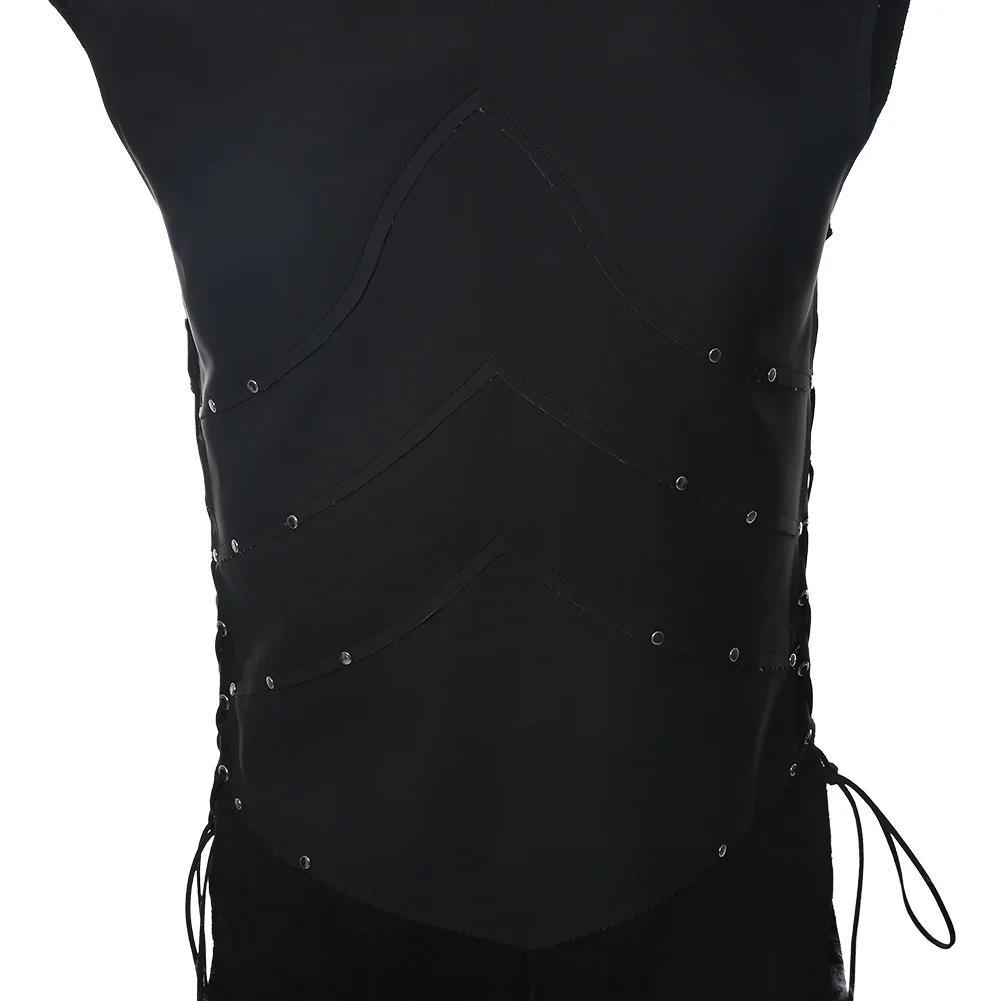 Elf Warrior Leather Armor Vest Female Cosplay Costume Speed Cosplay