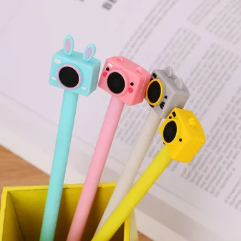 1 PC Kawaii School Gel Pen Creative Cartoon Black Liquid-ink Writing Pen Student Cute Stationary Pens Office Supplies 040242 
1 PC Kawaii School Gel Pen Creative Cartoon Black Liquid-ink Writing Pen Student Cute Stationary Pens Office Supplies 040242