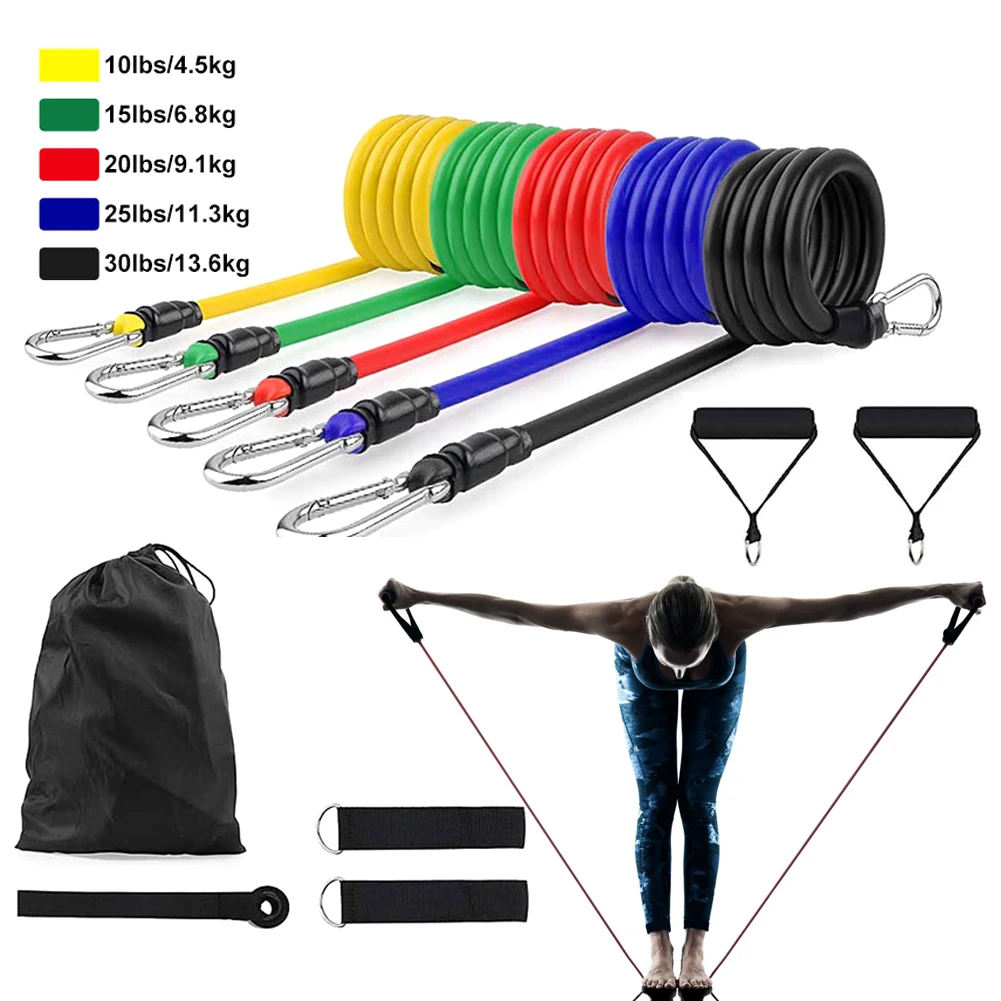 17Pcs Set 100LB Multi-Function Sports Rally Yoga Rally Rope Training Rally Belt Elastic Rope Carabiner Rally Device Rally Ring
17Pcs Set 100LB Multi-Function Sports Rally Yoga Rally Rope Training Rally Belt Elastic Rope Carabiner Rally Device Rally Ring