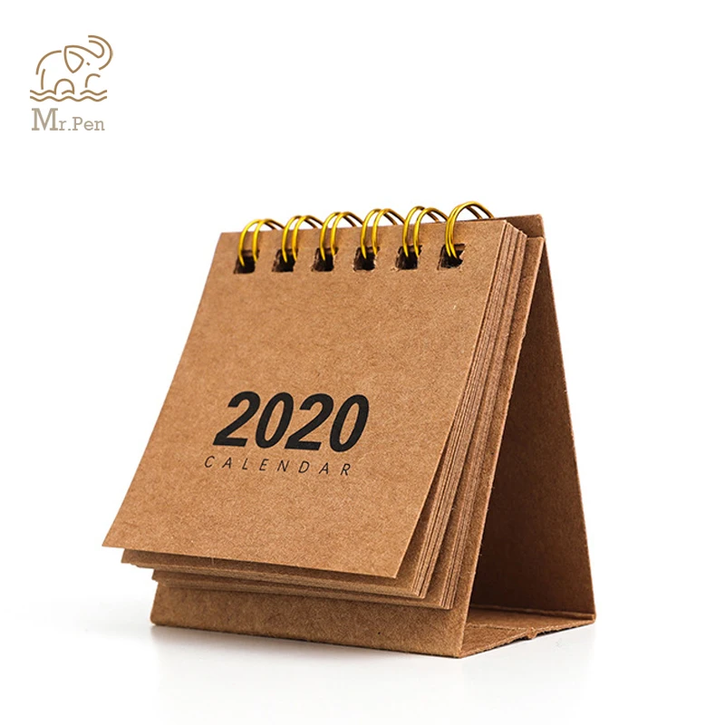 2020 Kraft Paper Coil Calendar DIY Mini Desk Calendars Daily Schedule Planner 2019.09-2020.12 Office Decoration Calendar
2020 Kraft Paper Coil Calendar DIY Mini Desk Calendars Daily Schedule Planner 2019.09-2020.12 Office Decoration Calendar
