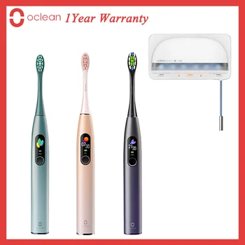 Original Oclean XPro Sonic Electric Toothbrush UV Sterilizer Set Ultrasonic Automatic Fast Charge Tooth Brush With Touch Screen
Original Oclean XPro Sonic Electric Toothbrush UV Sterilizer Set Ultrasonic Automatic Fast Charge Tooth Brush With Touch Screen
