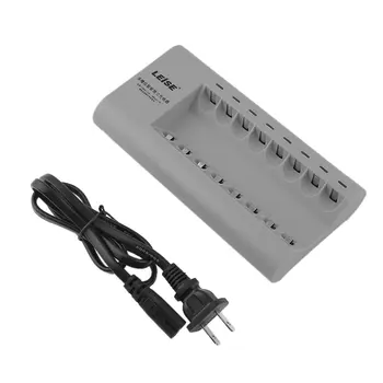 Intelligent Fast Charging Battery Charger Mulch-slot Convenient Charging Suitable For AA AAA Rechargeable Battery
Intelligent Fast Charging Battery Charger Mulch-slot Convenient Charging Suitable For AA AAA Rechargeable Battery