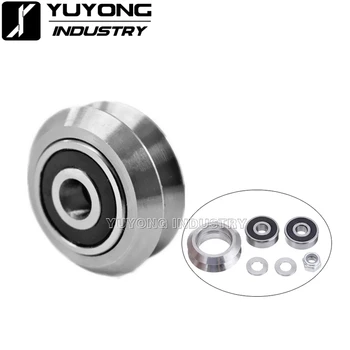 High precision CNC Metal dual v wheel Component for V-slot rail,C-Beam Rail,3D printer parts
High precision CNC Metal dual v wheel Component for V-slot rail,C-Beam Rail,3D printer parts