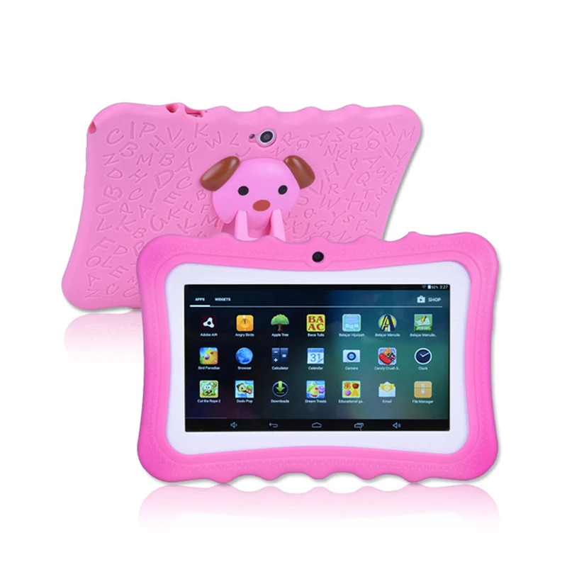 

New Kids Tablet 7 Inch Tablet 512MB RAM 8GB ROM Quad Core Android 4.4 IPS 1024*600 Children Tablet Support Google Player