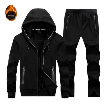 2020 Plus Size 9XL Jogging Suits Men Running Set Fleece Warm Sportswear Running Jacket Tracksuit Sport Suits Gym Workout Clothes 
2020 Plus Size 9XL Jogging Suits Men Running Set Fleece Warm Sportswear Running Jacket Tracksuit Sport Suits Gym Workout Clothes