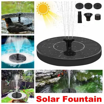 Solar Powered Water Fountain Outdoor Pump Bird Bath Pond Waterfall Garden Decoration Pool Fountain with 1.4W Floating Birdbath
Solar Powered Water Fountain Outdoor Pump Bird Bath Pond Waterfall Garden Decoration Pool Fountain with 1.4W Floating Birdbath
