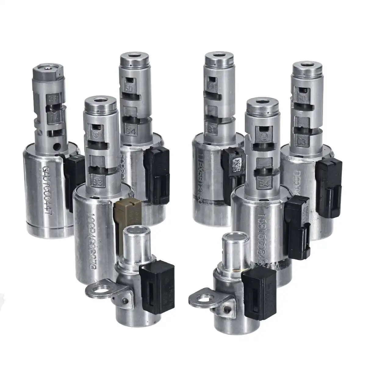 8pcs 6-speed Trans Solenoid Set For Audii for VW FWD/AWD Mini 2003-On 09G TF-60SN/TF60SN Transmission Oil Pressure Solenoid Kit
8pcs 6-speed Trans Solenoid Set For Audii for VW FWD/AWD Mini 2003-On 09G TF-60SN/TF60SN Transmission Oil Pressure Solenoid Kit