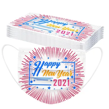 20pc Adult's Mask Disposable 2021 Happy New Years Print Face Mask Ear loop Non-woven Meltblown Mouth Mask Mascarillas Mascarilla
20pc Adult's Mask Disposable 2021 Happy New Years Print Face Mask Ear loop Non-woven Meltblown Mouth Mask Mascarillas Mascarilla