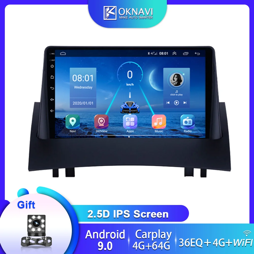 For Renault Megane 2 Car Radio 2004 2005 2006 2007 2008 Multimedia DVD Player Autoradio 2din Android 9.0 Stereo 2 Din Carplay
For Renault Megane 2 Car Radio 2004 2005 2006 2007 2008 Multimedia DVD Player Autoradio 2din Android 9.0 Stereo 2 Din Carplay