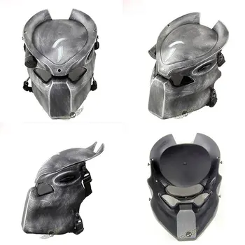 1pc Full Face Alien Vs Predator Lonely Wolf Mask with Lamp Man Outdoor War Game Tactical Crafts Halloween Party Cosplay Decor
1pc Full Face Alien Vs Predator Lonely Wolf Mask with Lamp Man Outdoor War Game Tactical Crafts Halloween Party Cosplay Decor