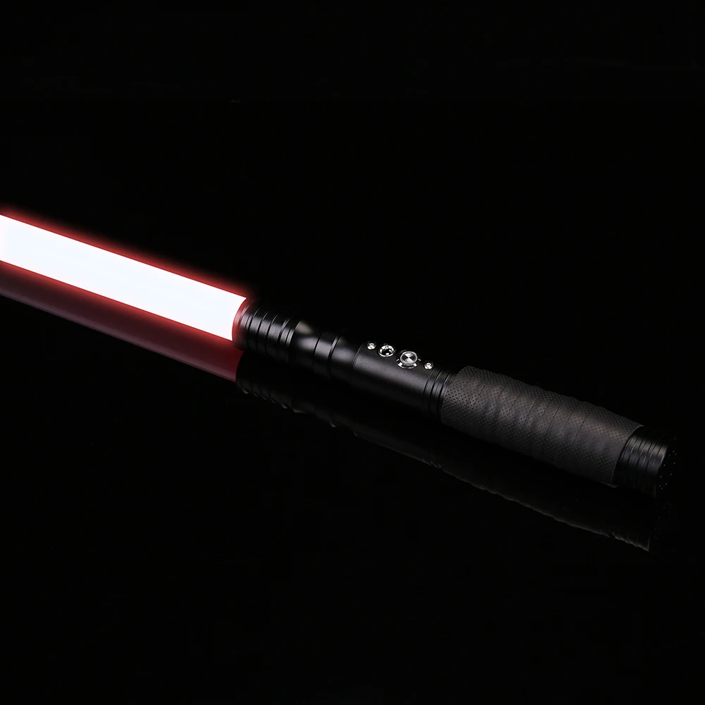 TXQSABER NEW RGB Dueling Lightsaber Blaster Flash On Clash Lock Up Volume Adjustment 12 Kind Colors Light LED Sword Toy
TXQSABER NEW RGB Dueling Lightsaber Blaster Flash On Clash Lock Up Volume Adjustment 12 Kind Colors Light LED Sword Toy