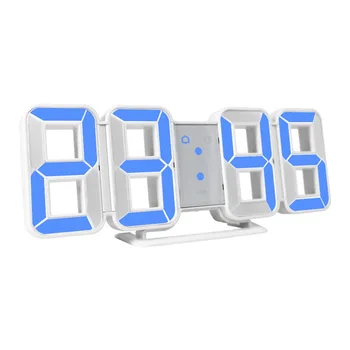 3D LED Large Time Calendar Temperature Desk Table Morden Design Digital Watch Auto Backlight Home Decor Alarm Clocks Wall Clock
3D LED Large Time Calendar Temperature Desk Table Morden Design Digital Watch Auto Backlight Home Decor Alarm Clocks Wall Clock
