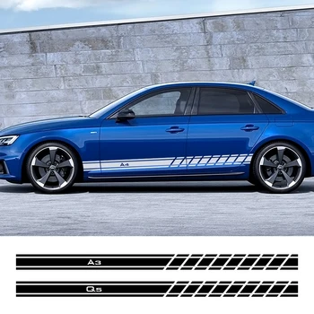 2PCS Car Door Side Skirt Stickers For Audi A4 B5 B6 B7 B8 A3 8P 8V 8L A5 A6 C6 C5 C7 A1 A7 A8 Q2 Q3 Q5 Q7 TT RS3 RS4 Accessories 
2PCS Car Door Side Skirt Stickers For Audi A4 B5 B6 B7 B8 A3 8P 8V 8L A5 A6 C6 C5 C7 A1 A7 A8 Q2 Q3 Q5 Q7 TT RS3 RS4 Accessories