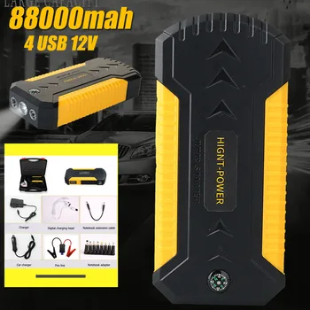 Audew 12V 82800mAh 600A High Power Jump Starter Engine Emergency Over-Current Protected Battery 4 USB Power Bank LED+Smart Clip
Audew 12V 82800mAh 600A High Power Jump Starter Engine Emergency Over-Current Protected Battery 4 USB Power Bank LED+Smart Clip