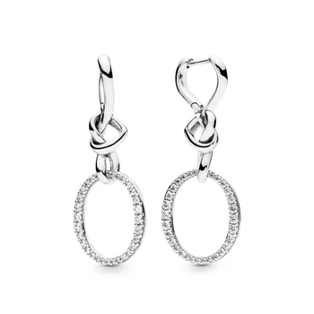 BaoFu New 925 Sterling Silver Ear Studs Romantic Love Knotted Earrings Ladies Gift High Jewelry 
BaoFu New 925 Sterling Silver Ear Studs Romantic Love Knotted Earrings Ladies Gift High Jewelry