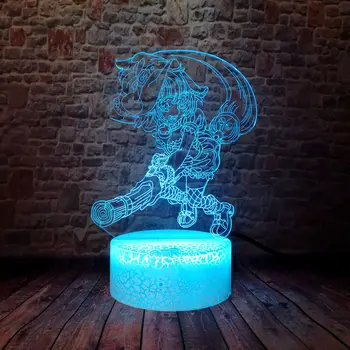 Kawaii 3D Illusion LED Desk Nightlight Colorful Changing Light witch Anime Figure Girls Toys 
Kawaii 3D Illusion LED Desk Nightlight Colorful Changing Light witch Anime Figure Girls Toys