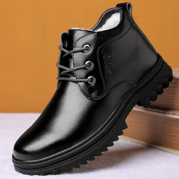 new arrival mens leisure outdoors wool ankle boots gentleman genuine leather winter shoes warm fur snow boot zapatos botas male
new arrival mens leisure outdoors wool ankle boots gentleman genuine leather winter shoes warm fur snow boot zapatos botas male