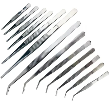 2PCS Quality Stainless Steel Tweezers Kit ESD Antistatic Tweezer Set Tip Curved Straight Multifunction Tweezers Tools Set
2PCS Quality Stainless Steel Tweezers Kit ESD Antistatic Tweezer Set Tip Curved Straight Multifunction Tweezers Tools Set