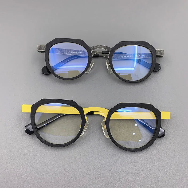 Handmade Retro Glasses Frame Men Women 2020 Vintage Irregular Eye Glasses Optical Prescription Eyeglasses Frames Eyewear Oculos 
Handmade Retro Glasses Frame Men Women 2020 Vintage Irregular Eye Glasses Optical Prescription Eyeglasses Frames Eyewear Oculos