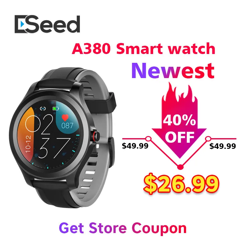 ESEED A380 Smart Watch men 360*360 HD full touch screen alloy case Ip67 waterproof 280mAh long standby heart rete smartwatch
ESEED A380 Smart Watch men 360*360 HD full touch screen alloy case Ip67 waterproof 280mAh long standby heart rete smartwatch