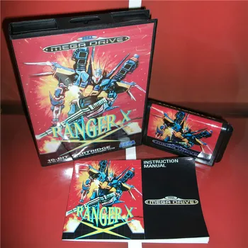 Ranger X EU Cover with Box and Manual For Sega Megadrive Genesis Video Game Console 16 bit MD card
Ranger X EU Cover with Box and Manual For Sega Megadrive Genesis Video Game Console 16 bit MD card
