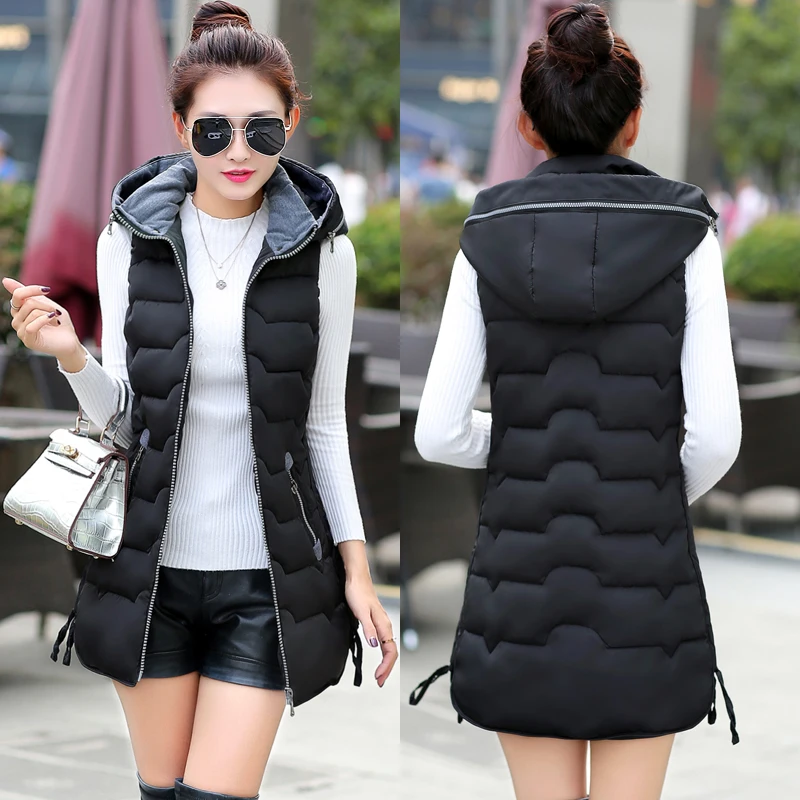 Winter Jacket Women Abrigos Mujer Invierno 2019 Elegant Ladies Warm Parka Vest Hoodies Fit Slim Long Hiver Coats LW497
Winter Jacket Women Abrigos Mujer Invierno 2019 Elegant Ladies Warm Parka Vest Hoodies Fit Slim Long Hiver Coats LW497