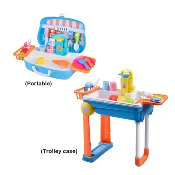 Children's Electric Dishwasher Toy Excellent Plastic Simulation Dishwasher Tableware Kitchenware Kitchen Toy Family Suit 
Children's Electric Dishwasher Toy Excellent Plastic Simulation Dishwasher Tableware Kitchenware Kitchen Toy Family Suit