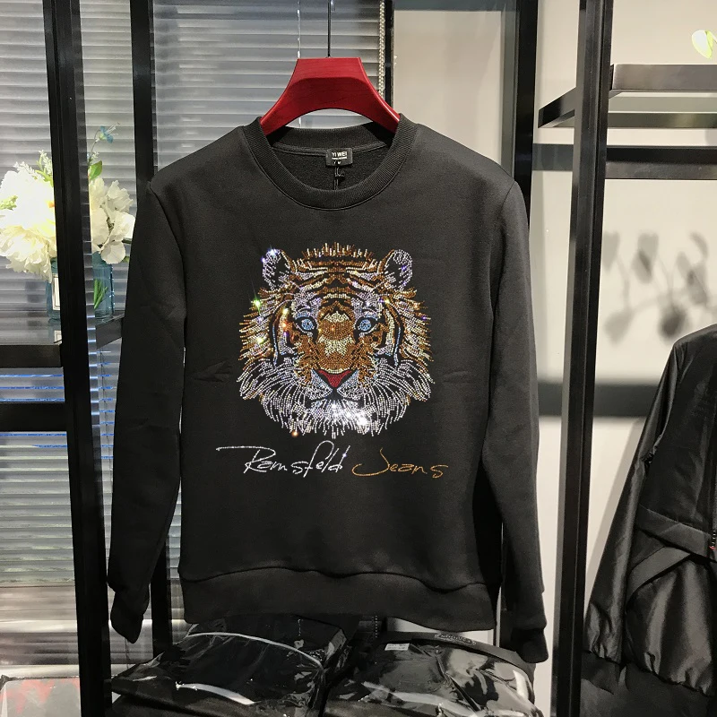 Original Men's Hoodie Oversized Comfortable Cotton European Design Hot Diamond Exquisite Top Pullover
Original Men's Hoodie Oversized Comfortable Cotton European Design Hot Diamond Exquisite Top Pullover